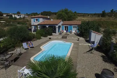 Image de Villa moderne à Camplong avec piscine privée