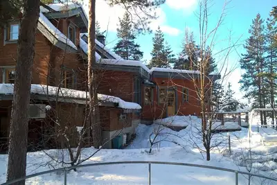 Image de Villa Ahvenkallio, baignade, kayaks, pêche, équitation, poney, randonnée pédestre, ski