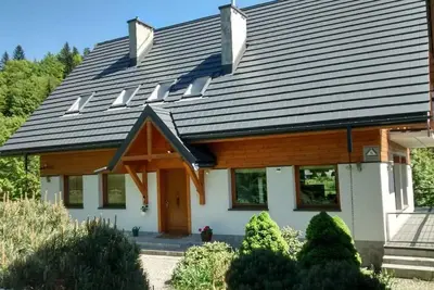 Image de Maison de vacances à la montagne, villa avec terrasse panoramique