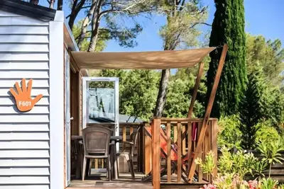 Image de Cottage Patchwork *** 34 m² - 2 chambres + 2 salles de bains +  clim et Tv 6 personnes