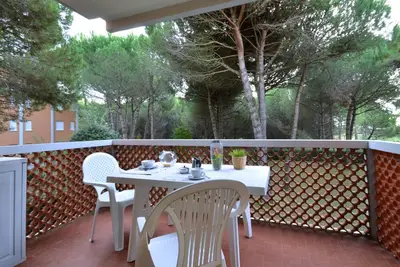 Image de Appartement de vacances avec climatisation et balcon