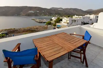 Image de Amorgos Sunset, studio vue mer à côté de la plage