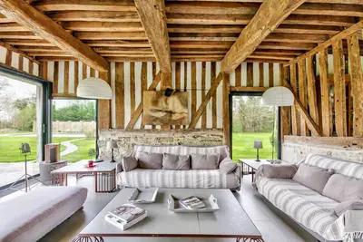 Image de Authentique pressoir Normand avec piscine