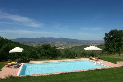 Image de Le Logge di Silvignano - Maison Ulysse - Belle villa avec piscine et vue - WiFi