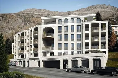 Image de Appartement de vacances Pontresina pour 1 - 4 personnes avec 2 chambres à coucher - Appartement de v