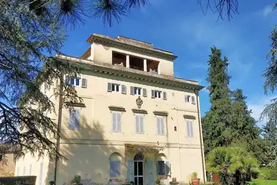 Image de Appartement dans Villa de 800 dans le Chianti, 2 chambres, jardin privé, piscine