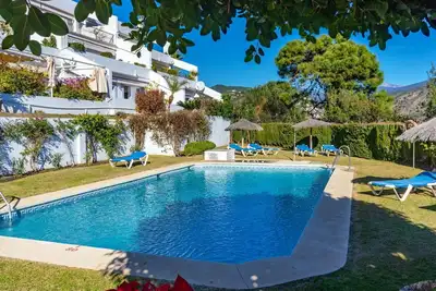 Image de Bel appartement avec Wifi, piscine, climatisation, Tv, terrasse, vue panoramique et parking