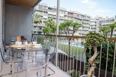 Image de Appartement moderne dans Poblenou avec terrasse et piscine