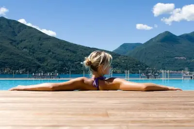Image de 3 bed Lake Maggiore apartment with pool & jacuzzi