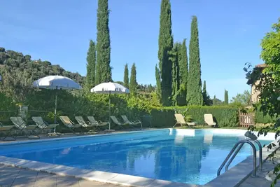 Image de Belle maison de vacances privée avec climatisation, piscine privée, Wifi, Tv, patio, animaux admis
