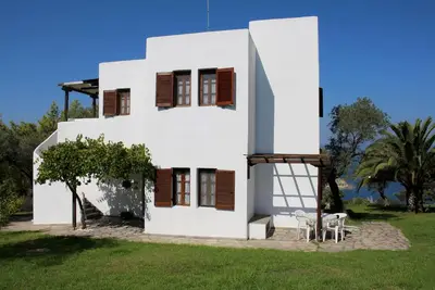 Image de Appartement avec une vue unique sur la mer, Wifi, Ormos Panaghias, Chalcidique