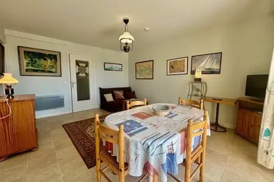 Image de Appartement 2p 42m² à Quiberon, proche plage, loggia S/O, parking, animaux acceptés