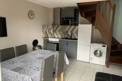 Image de Maison à 50m de la Plage avec Terrasse, 2 Chambres et Parking Privé - Fort-Mahon-Plage