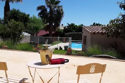 Image de Loue villa avec piscine