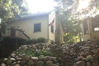Image de Moose Lake Accueil Propriété près de Erin Hills Golf Course avec Boathouse et Gazebo