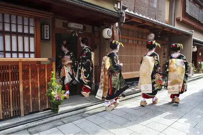 Image de Au Coeur Du District Geisha, Tradition De Luxe Renovee Maison, ENTIÈREMENT Licence