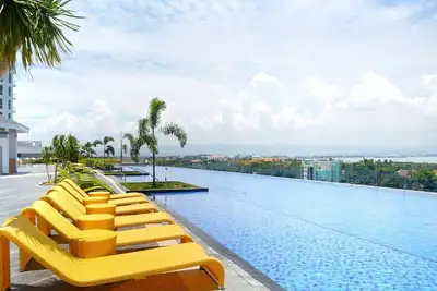 Studio luxueux avec vue sur l'océan à Mactan