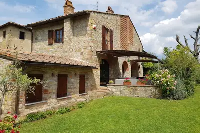 La Casa Di Manuela, Chianti Villa Jacuzzi entre Florence et San Gimignano