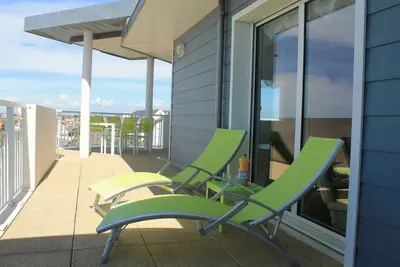 Image de Appart. standing 60 m²+terrasse 65 m²+garage. Draps, linge et ménage inclus