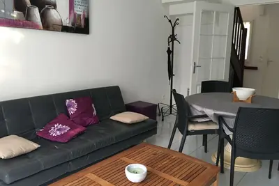 Image de Charmante maisonnette à Fort-Mahon-Plage, près de la Baie d'Authie, 2 chambres, jardin, parking inclus