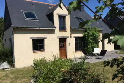 Image de Maison de charme en bois chanvre et chaux entre Mer, rivières et campagne