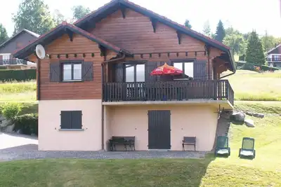 Image de Magnifique Chalet vue du lac près des pistes de ski calme 4 personnes