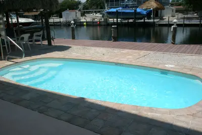 Image de Luxe, élégant, maison au bord de l'eau, piscine chauffée, clé de plantation, Islamorada