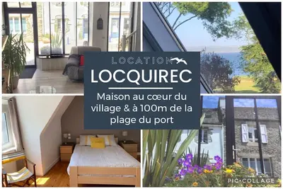 Image de Maison de vacances au port de Locquirec à 100 m de la plage
