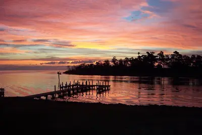 Image de Hébergement au bord de l'eau sur le Pamlico Sound Outer Banks en Caroline du Nord