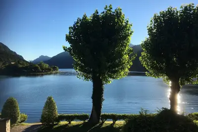 Image de Directement Sur La Plage / Lac, appartement jusqu'Ă 4 personnes, piscine et jardin, Villa Soghetta type S3