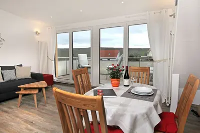 Image de Ferienwohnung, 70qm, 2 Schlafzimmer, Balkon, max. 4 Personen