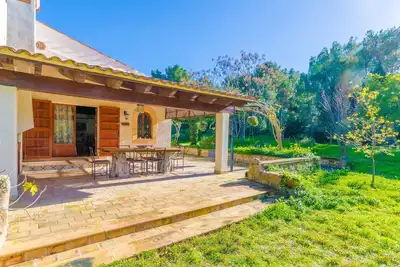 Can Capulla 8 - Chalet with private garden in Ses Covetes. Free WiFi.