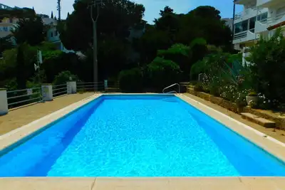 Image de Appartement avec grande terrasse vue mer et piscine au Puig Rom, Roses