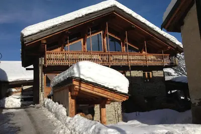 Image de Chalet savoyard relié à la station des Arcs, location du dimanche au dimanche