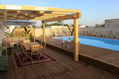 Image de Villino Rose: Studio finement meublé avec grand jardin.