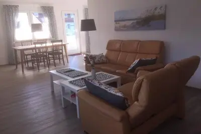 Image de Ferienwohnung Möhlenstuv, douche, Wc - Ferienwohnung Brunnenweg 3