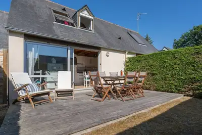 Image de Maison de charme à Carnac, 2 pièces, 45m², WiFi, proche plage et commerces