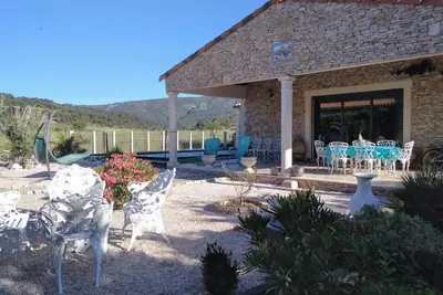 Image de Villa récente au coeur du Minervois/Piscine privée/Climatisation/Wifi