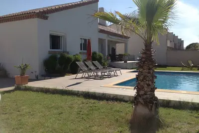 Image de Villa 150 m2 jardin piscine 10 mn des plages