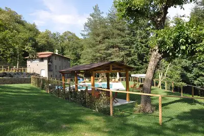 Superbe villa de luxe toscane avec piscine privée d'eau douce de 12 m