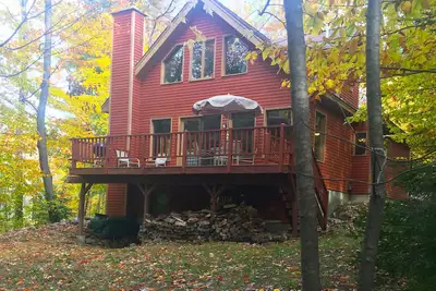 Image de 3 Br House - Plage privée de la rivière Saco, vue sur la montagne, près de Storyland et Attitash
