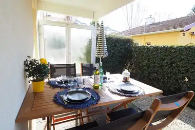 Image de T2 Arcachon, Jardin Terrasse, Proche Plage, Parking Privé