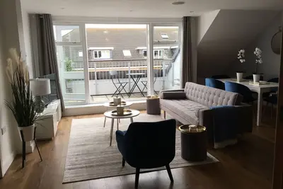 Image de Penthouse de luxe en duplex de 3 chambres avec salle de sport et concierge