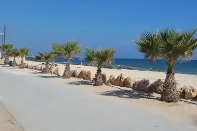Villa Ayia Napa avec vue sur la mer. Une plage paisible pour nager est un infrot de complexe!