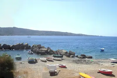 Image de Sicile. . . et une maison confortable face à la mer