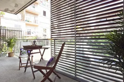 Image de 3 chambres terrasse privée 6 pax dans le centre de Barcelone WiFi gratuit