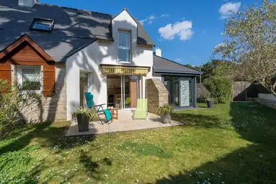 Image de Maison Carnac 4p 6 pers 70m², 300m plages, jardin Sud, Wifi, parking, buanderie, non-fumeur