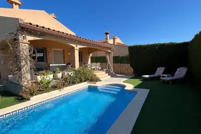 Villa Canarias avec piscine privée à Miami Platja