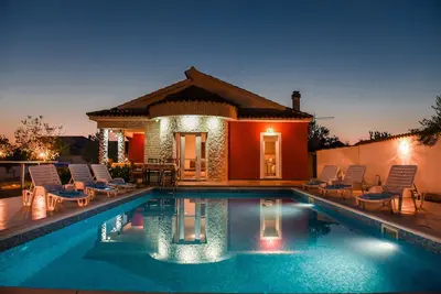 Image de Villa Croatia dans le paisible village de Cista Velika à la campagne