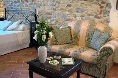 Image de Belle maison dans village en colline en Toscane